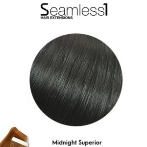 Seamless1 Hair Extensions Midnight Superior-Τρέσσα
