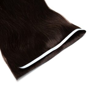 Seamless1 Invisible Tape Weft Hair Extensions Caviar 55cm