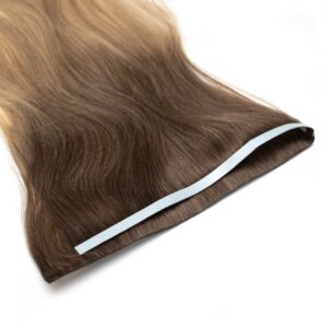 Seamless1 Invisible Tape Weft Hair Extensions Coffee N Cream 55cm