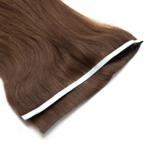 Seamless1 Invisible Tape Weft Hair Extensions Espresso 55cm