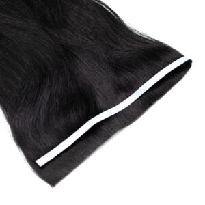 Seamless1 Invisible Tape Weft Hair Extensions Midnight 55cm