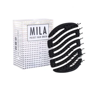 Sister Young Mila Pocket Hair Brush Black